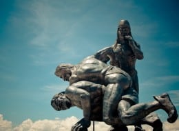 Santa Marta Colombia sculpture