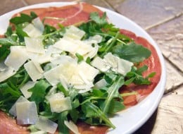 Beef carpaccio