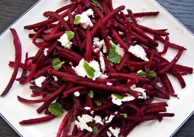 Food Friday: Raw beet salad