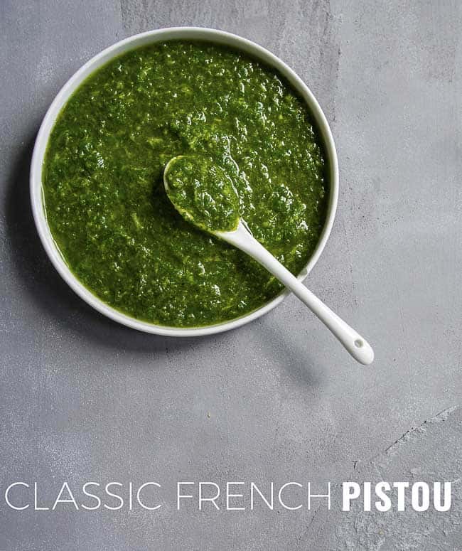 What is Pistou? An Incredible French Sauce with Only 4 Ingredients