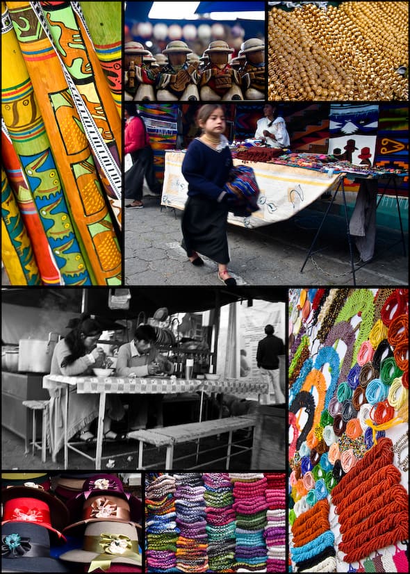 Otavalo art and craft market