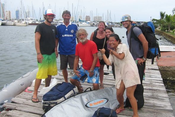 arriving in colombia