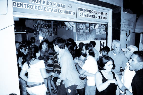Salsa bar in Cali Colombia