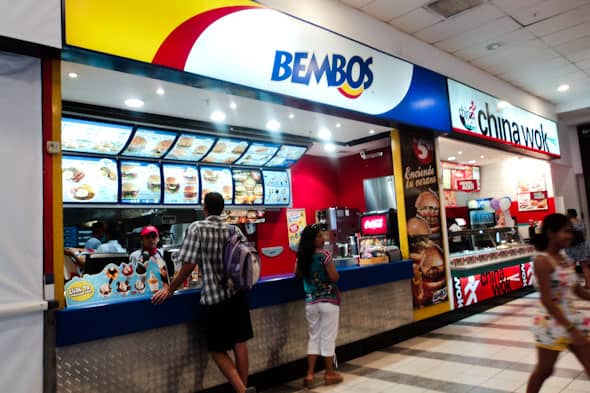 Bembos burger chain