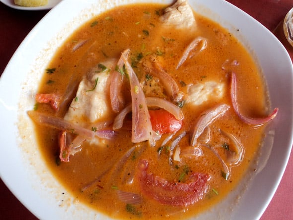 peruvian fish soup