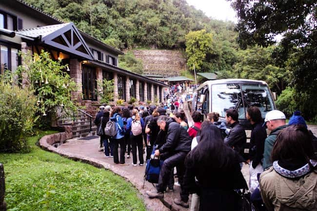 Machu Picchu entrance