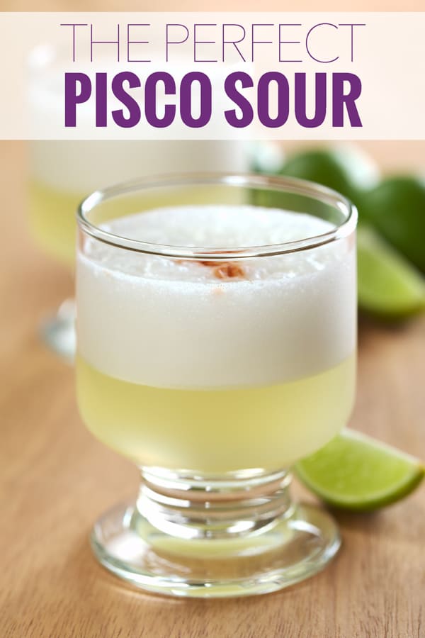 This is a simple pisco sour recipe that local Peruvians taught me in Lima, Peru.