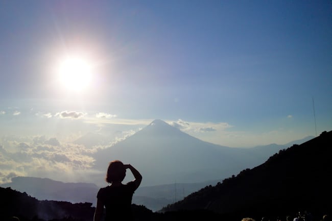 Pacaya Volcano in Guatemala