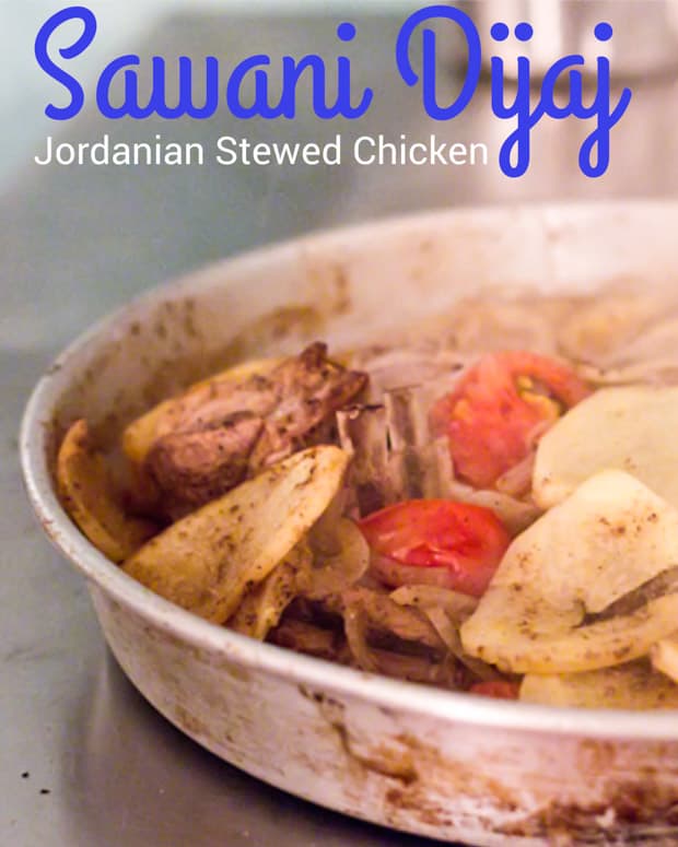 sawani dijaj jordanian stewed chicken