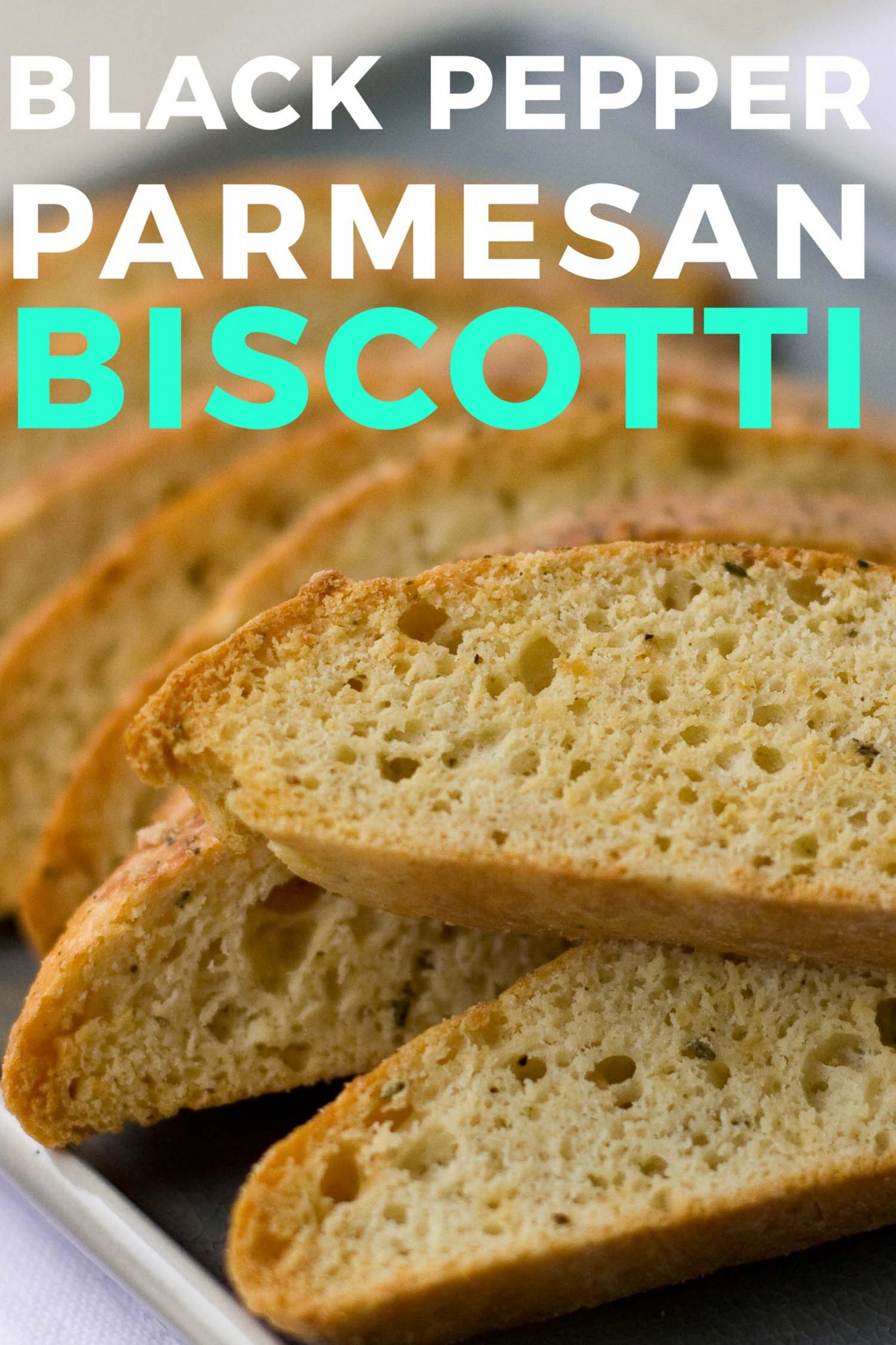 Savory Black Pepper Biscotti recipe Bacon is Magic