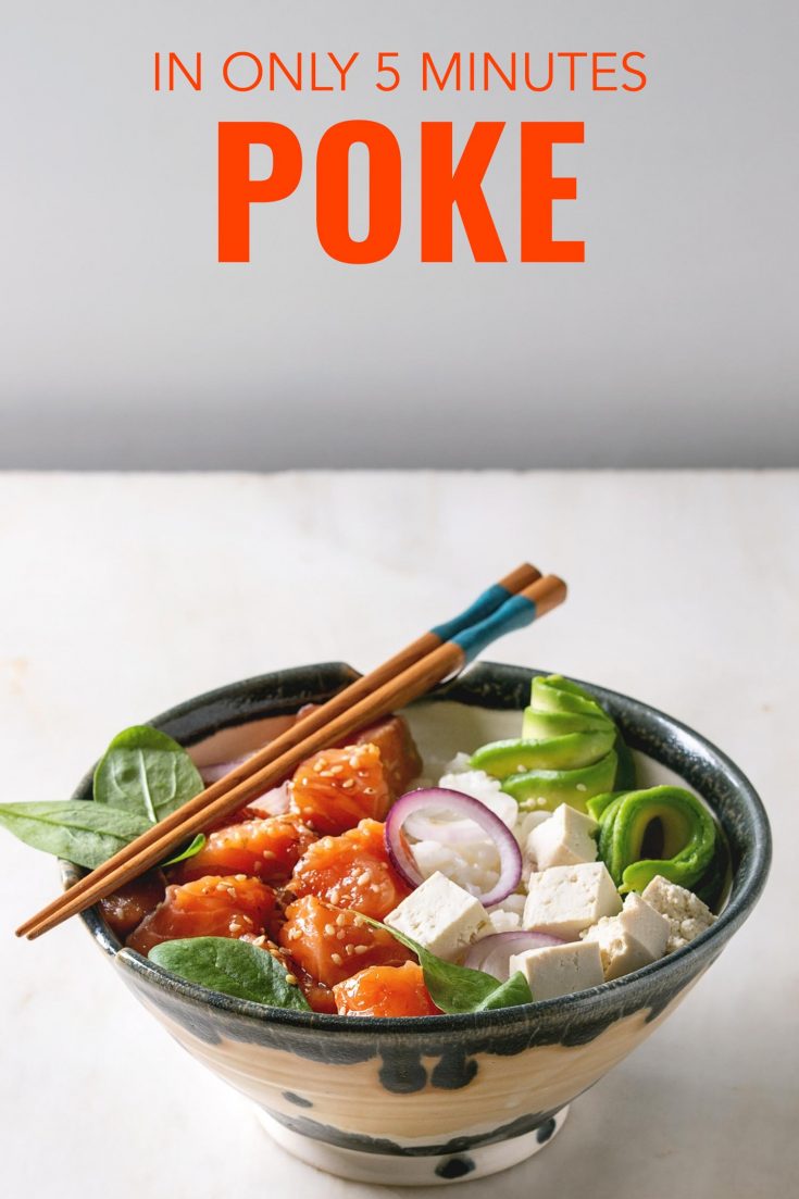 How to Make Poke at Home in Just 5 Minutes! Bacon is Magic