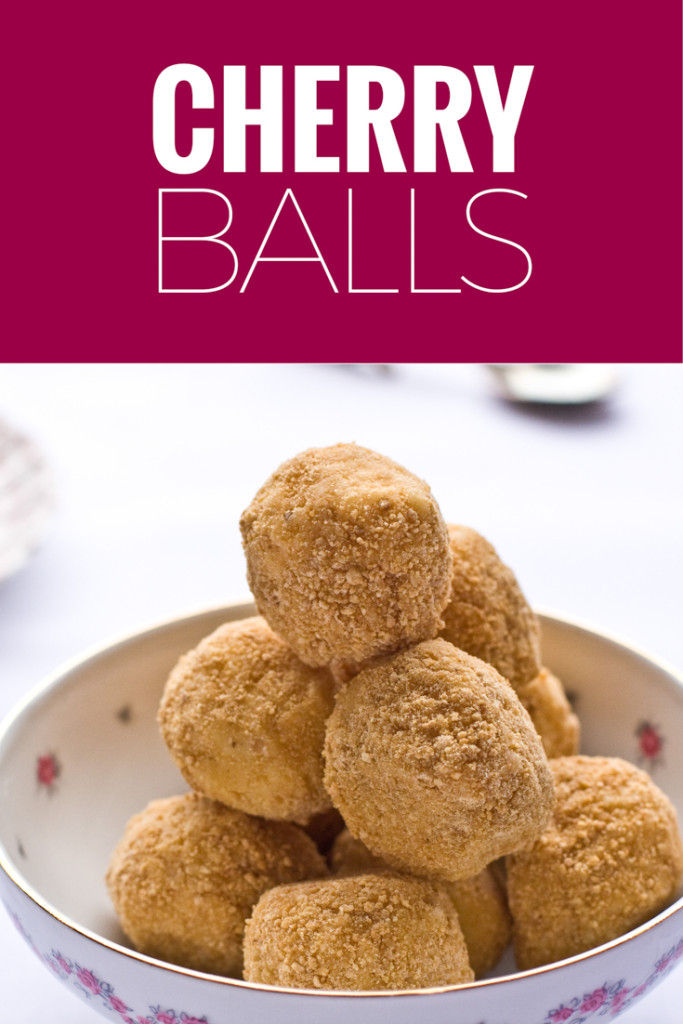 Traditional Cherry Balls Recipe Perfect for Christmas Bacon is Magic