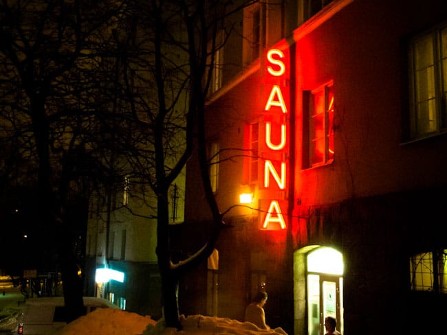 finnish sauna