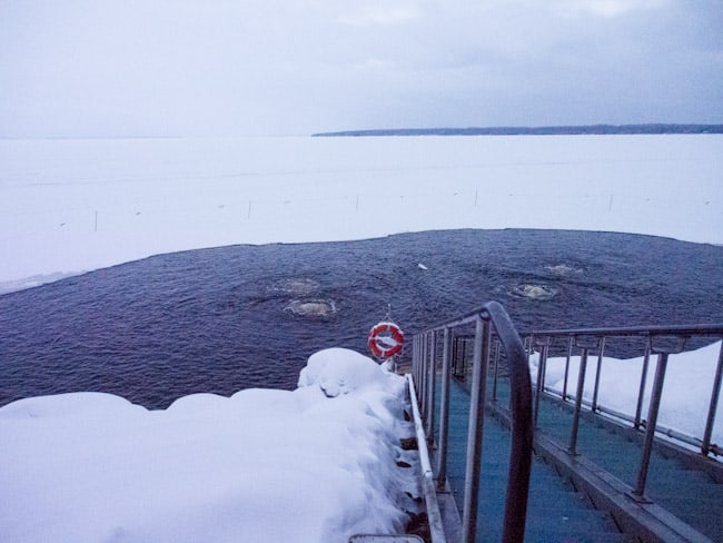 winter swimming