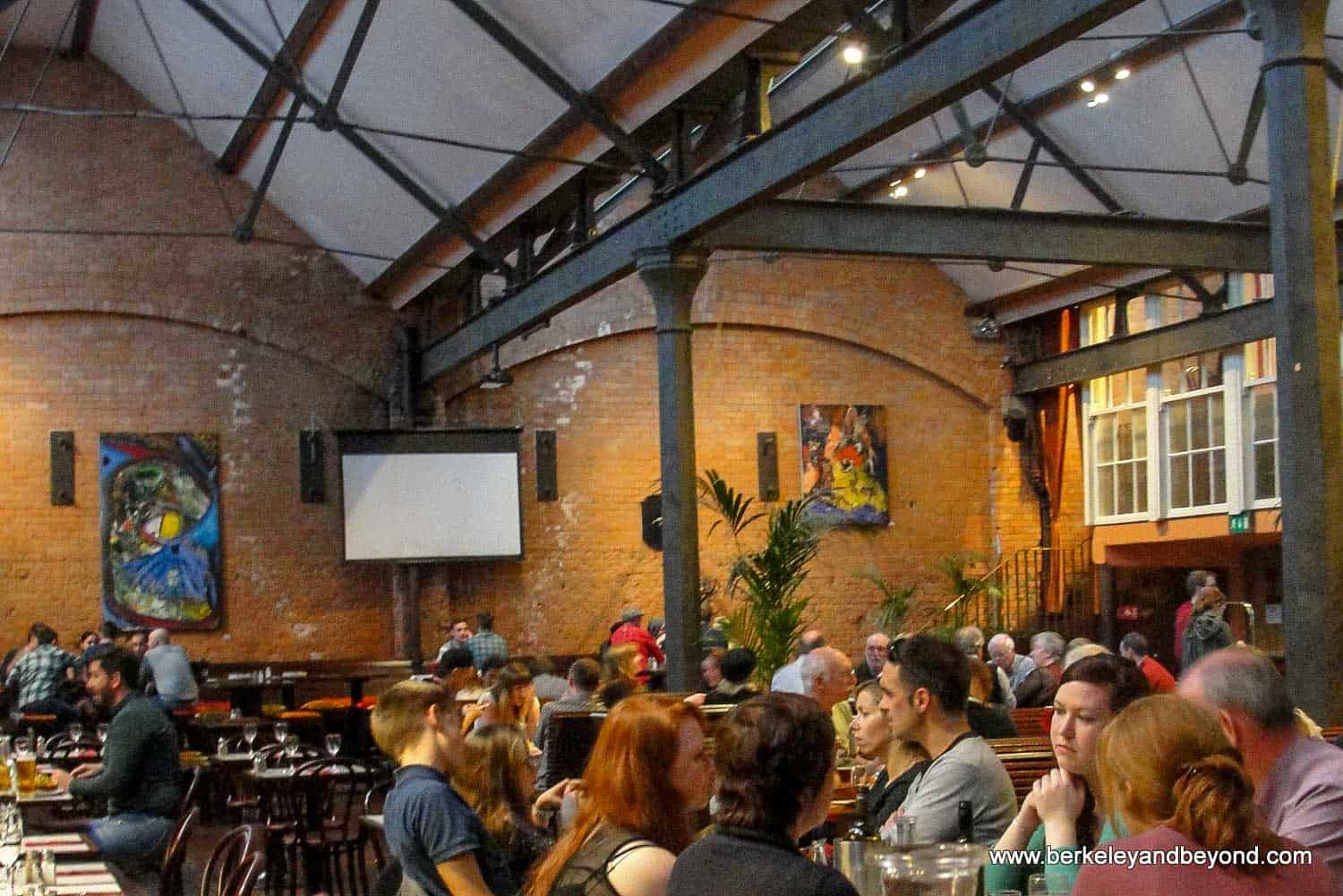 The Market Bar interior one of the most popular restaurants in Dublin