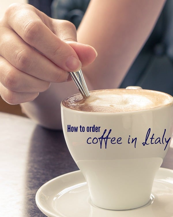 coffee in Italy