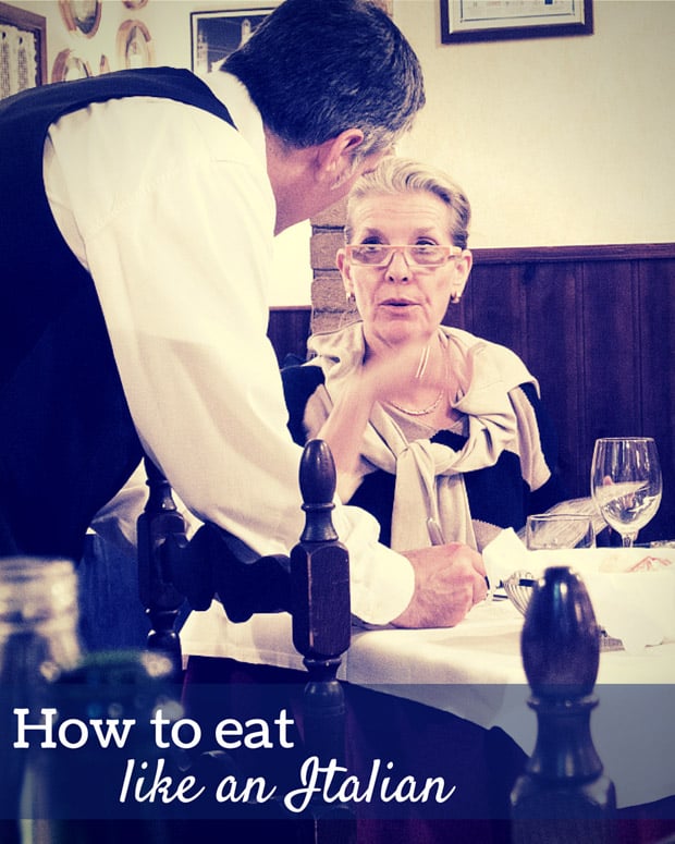 how to eat like an italian
