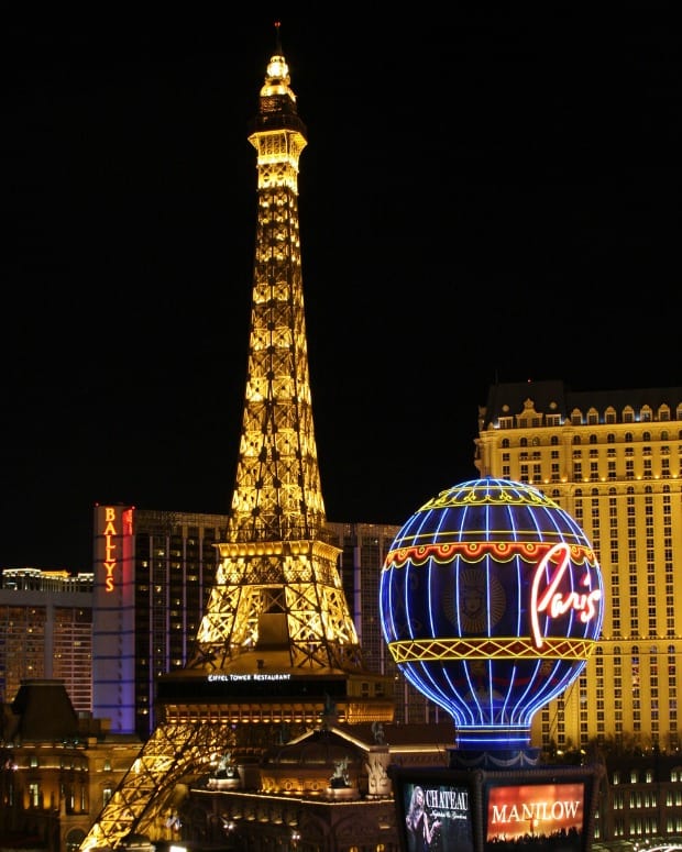 The Eiffel Tower on the Las Vegas Strip is one of the many attractions to visit.