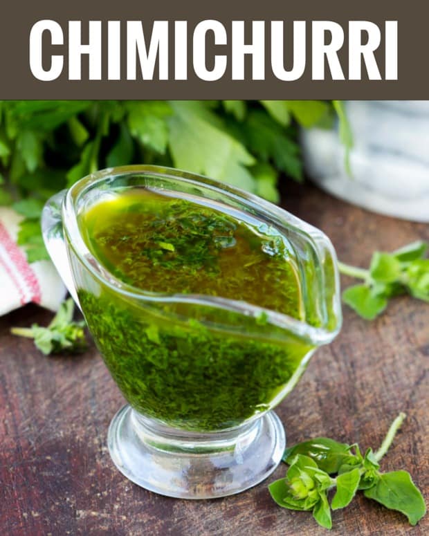 This easy Argentinian chimichurri recipe is full of flavour. Learn how to make chimichurri in 60 seconds.