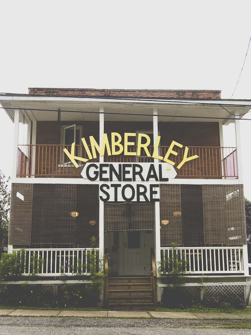 Want a day trip from Toronto - visit Grey County for great food like the Kimberley General Store