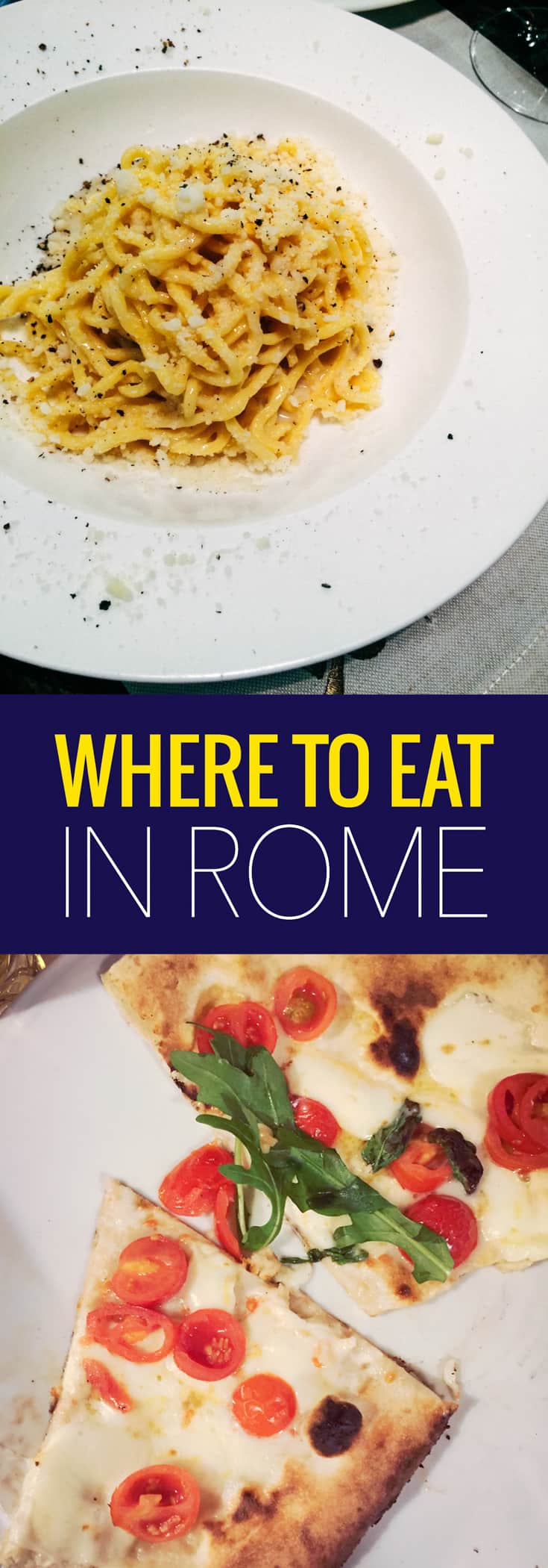 We ate an awful and amazing meal in Rome on the same day, learn what we did and where to eat in Rome.