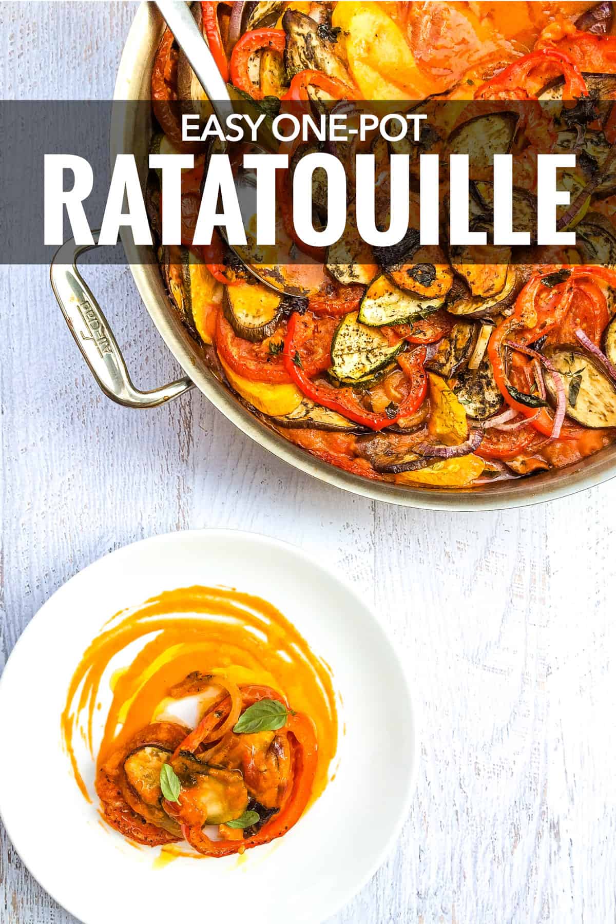 So so easy to make! >> A classic French dish, this easy ratatouille recipe is perfect with summer vegetables but also comforting in winter.
