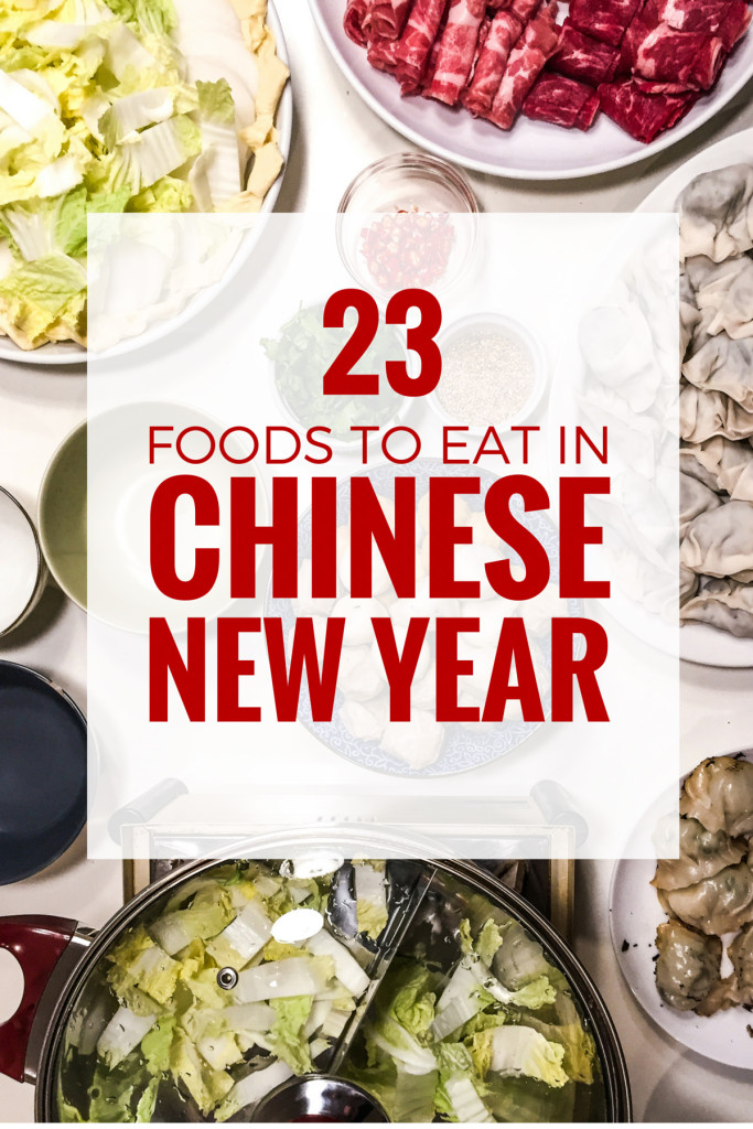 Chinese New Year Food: Discover 23 foods that you can't miss during Chinese New Year.