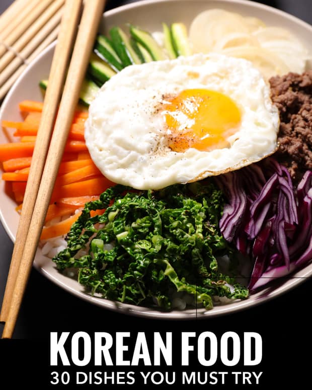 The Ultimate Guide to Korean food: 30 dishes you need to try in South Korea or at your favourite Korean restaurant. There's so much more than just kimchi.