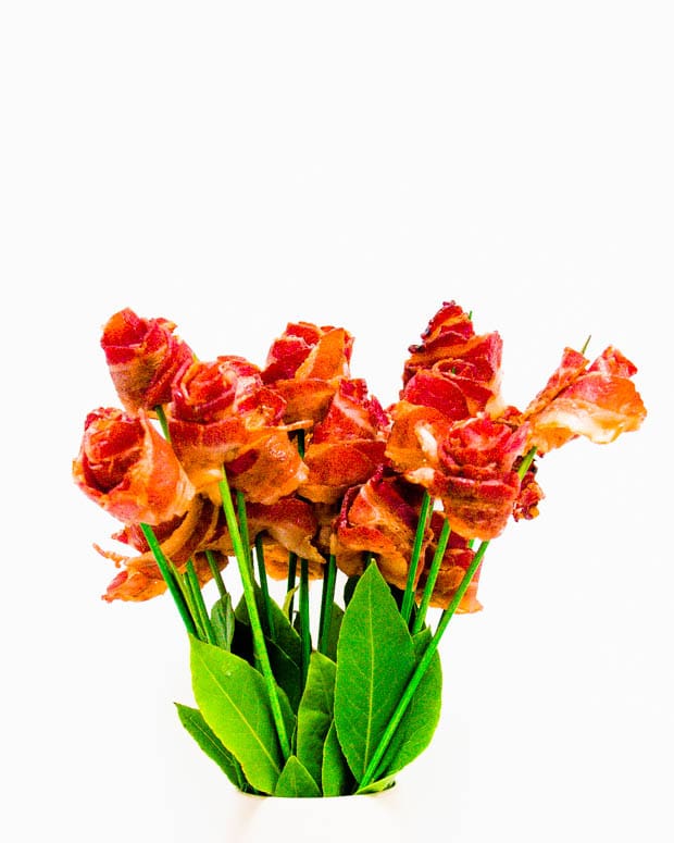 bacon roses