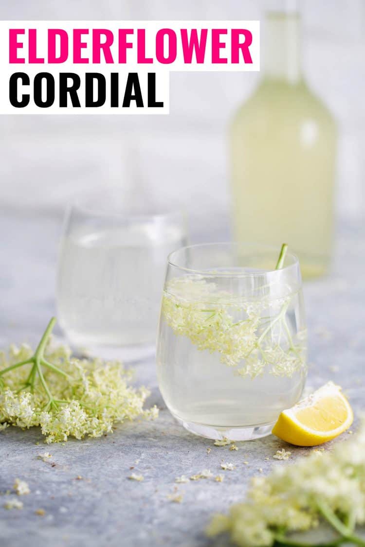 Classic Homemade Elderflower Cordial Recipe Bacon is Magic
