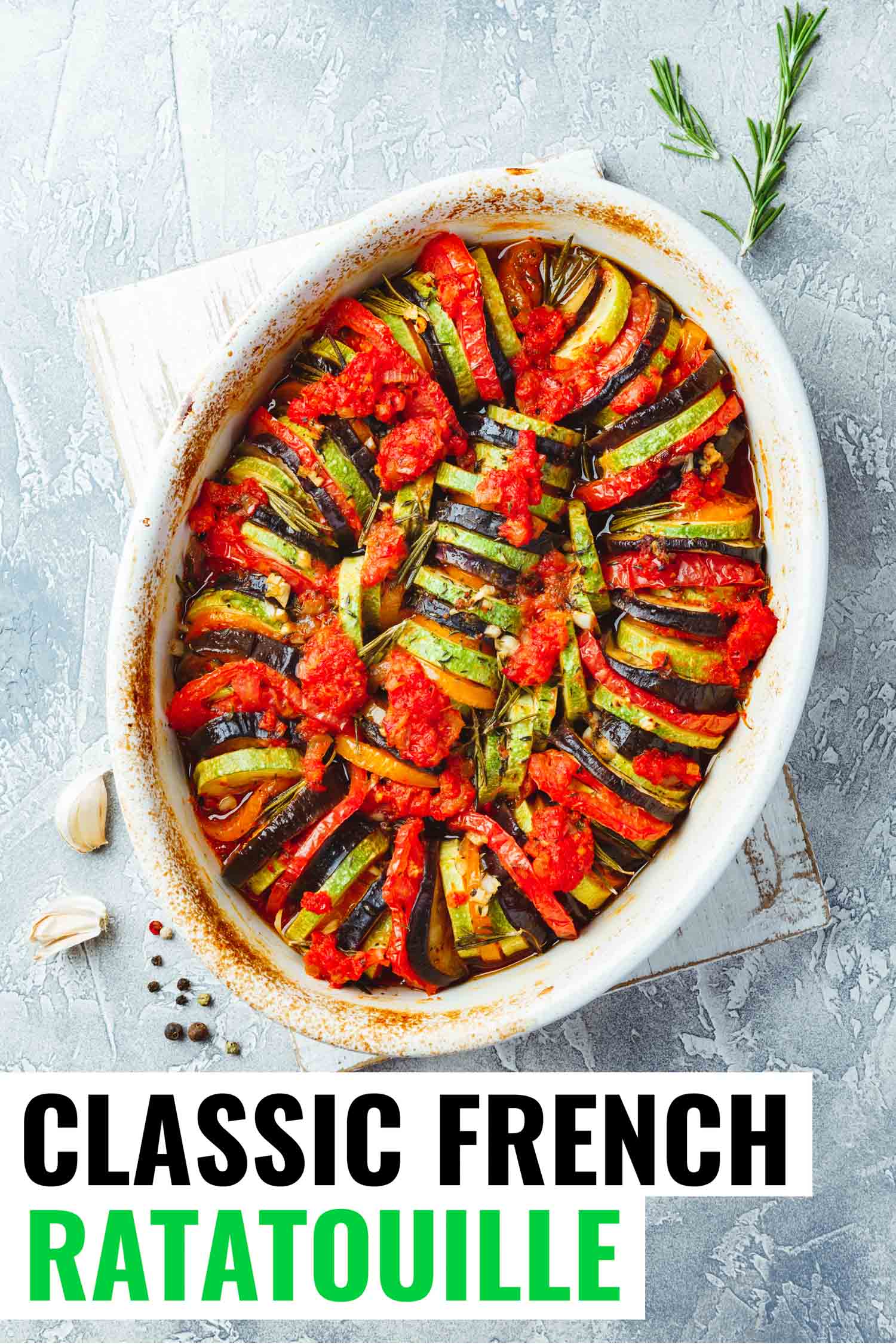 French ratatouille dish