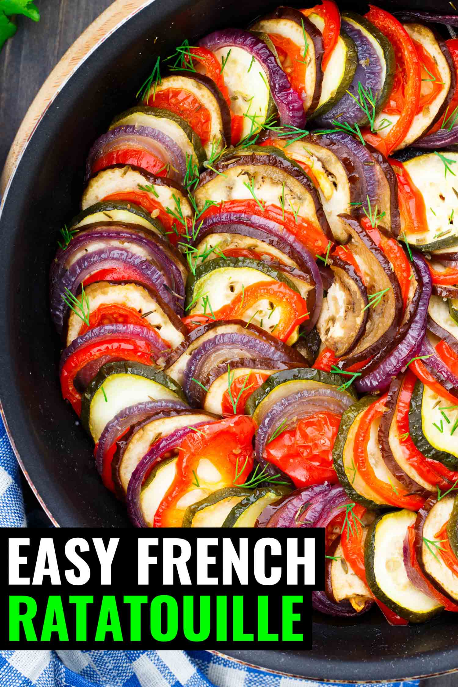 French ratatouille dish