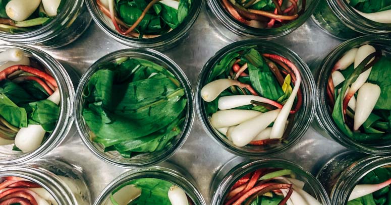 Pickled ramps are so easy to make and you can preserve the wild leek flavor all year long.