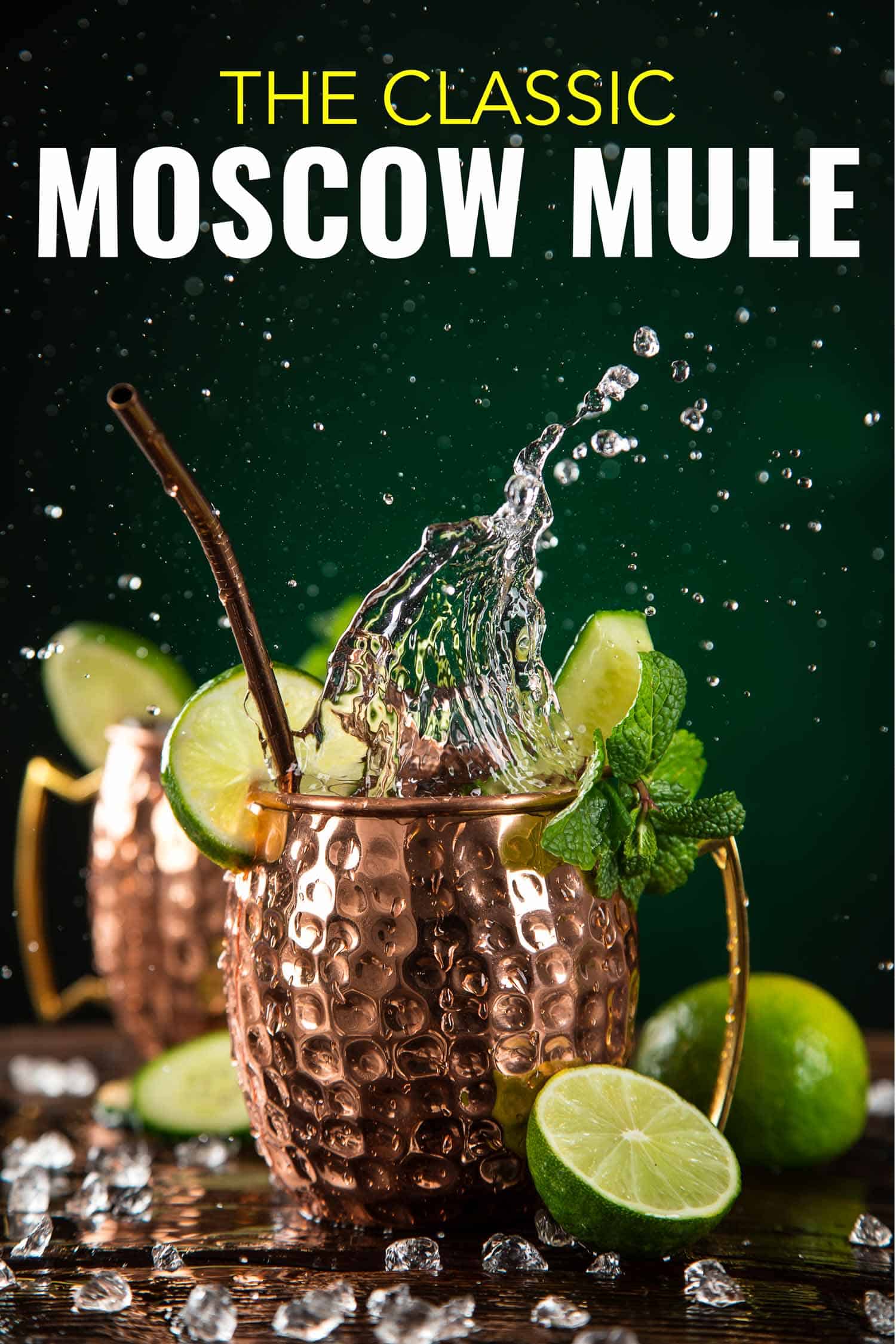 Moscow mule cocktail