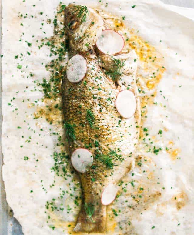 whole baked fish Whole baked fish is so easy to make, would you believe you can do this in less than 20 minutes?