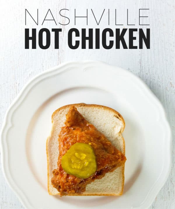 nashville-hot-chicken-h Nashville hot fried chicken is the hottest trend in fried chicken and is so easy to make with your favourite hot sauce.