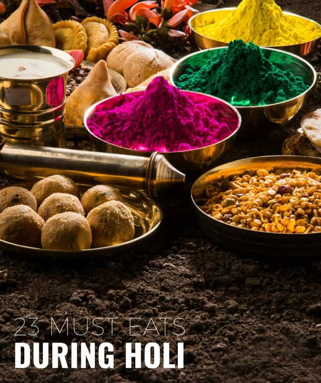 Holi isn't just a festival of colour. You don't want to miss this Holi food - one of the best parts of the celebration.
