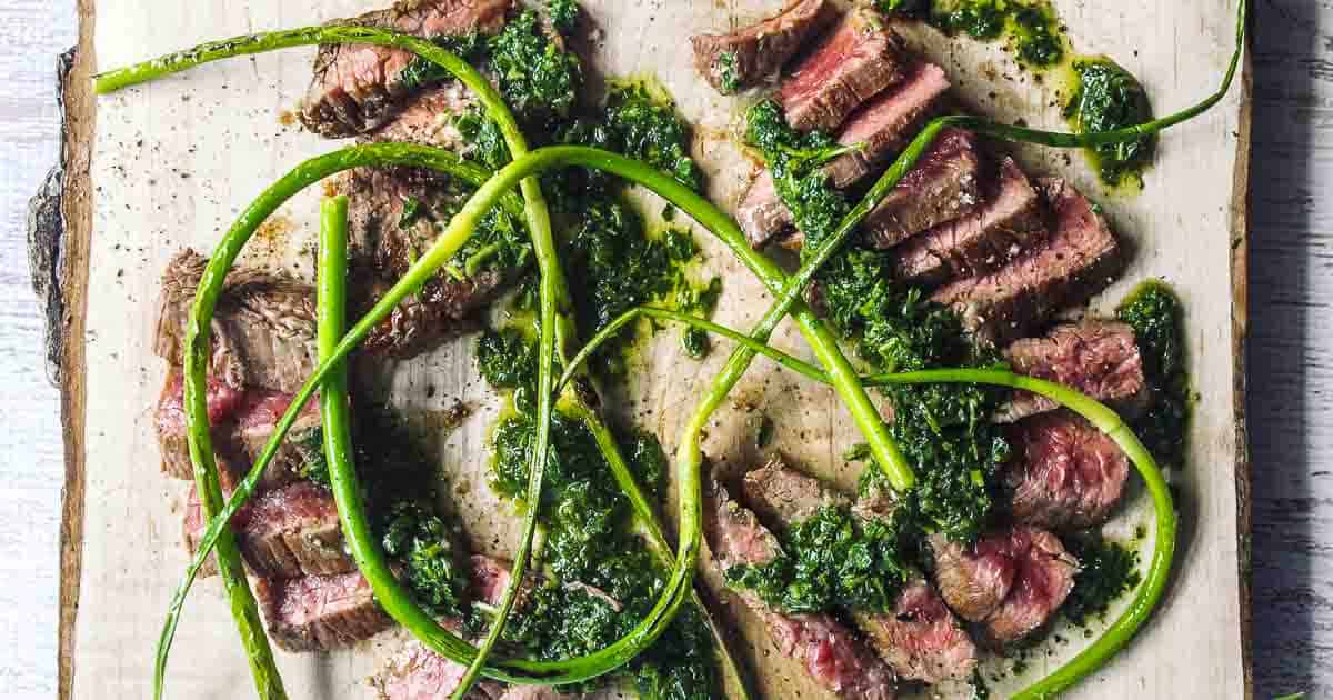 Salsa verde is an Italian fresh herb sauce. Like Argentinean chimichurri it takes your barbecue game up a notch but takes less than a minute to make.