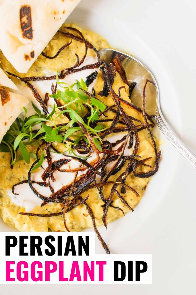 Easy Persian Eggplant Dip Borani Bademjan Bacon is Magic