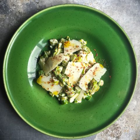 Parmesan Asparagus Salad