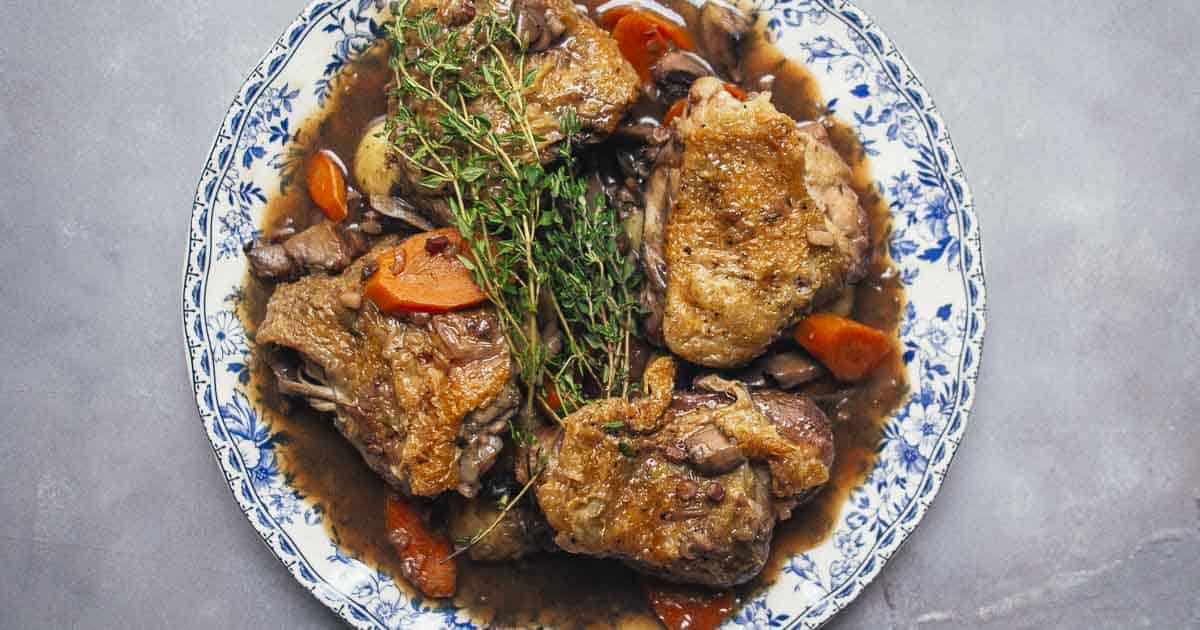 Instant pot coq au vin best sale