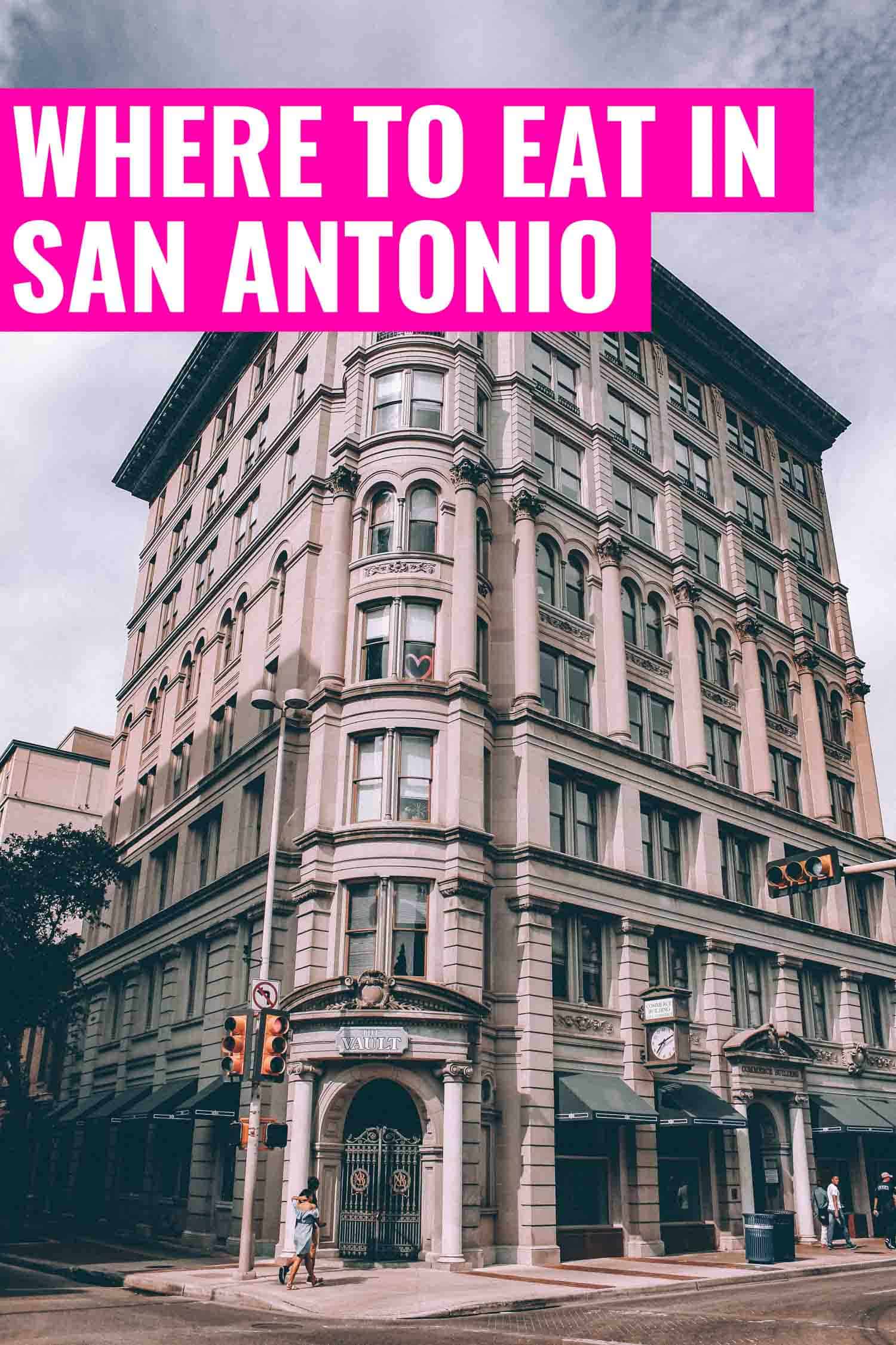 Neoclassical building in San Antonio Texas