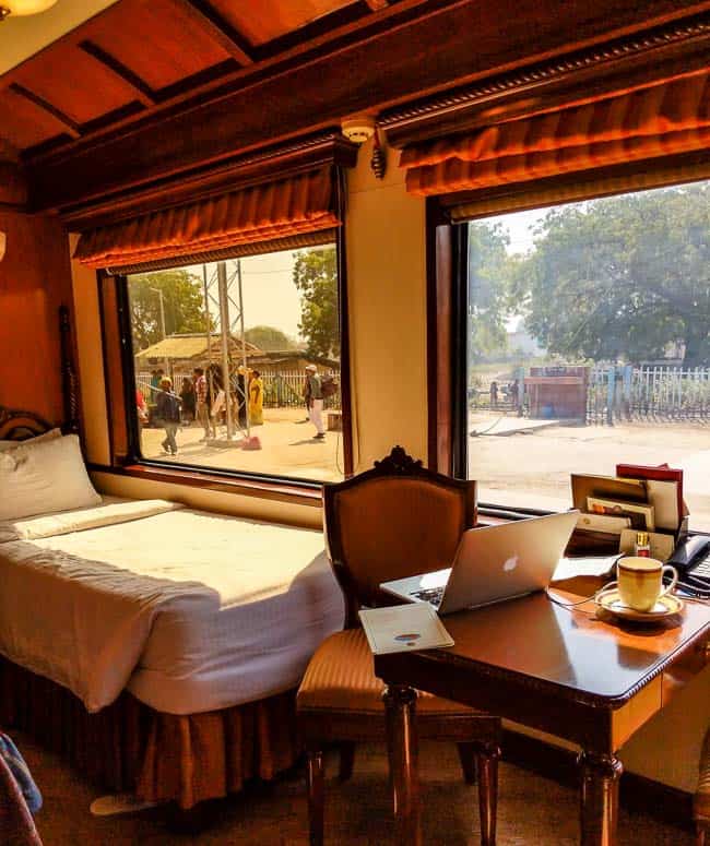 The Maharajas Express is a luxury train in India that is considered to be the best in the world.