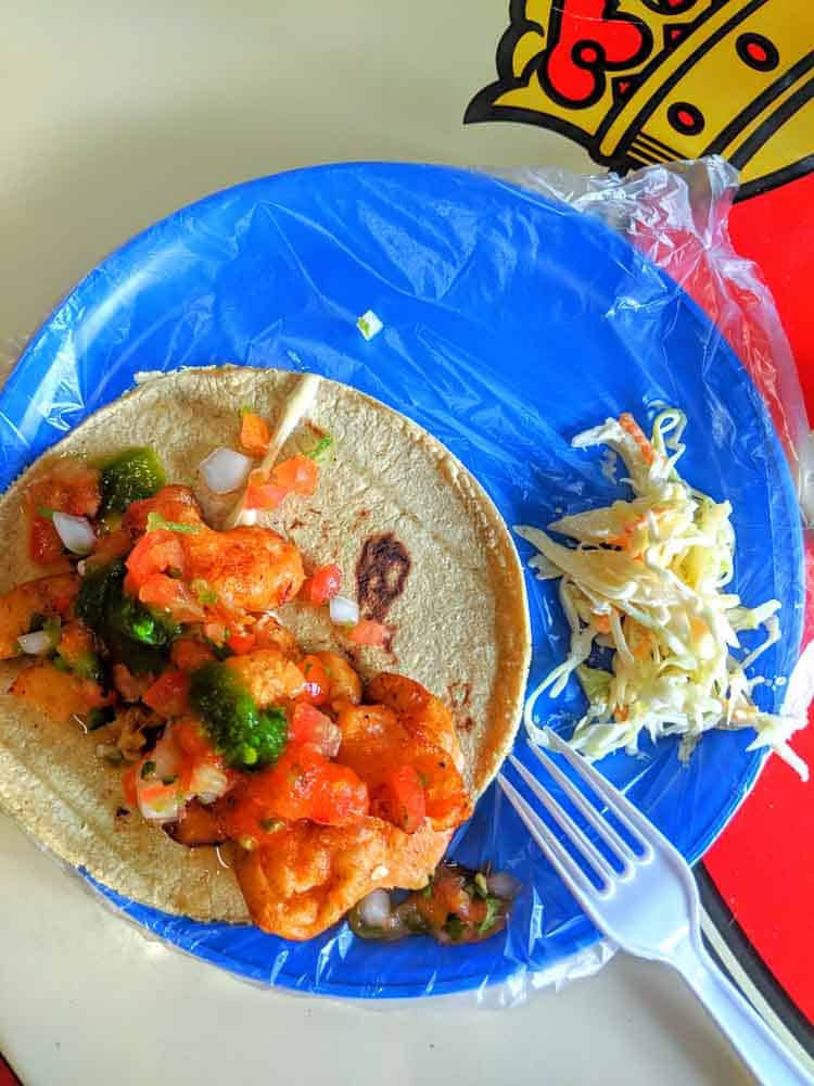 El Pescadito in La Condesa Mexico City is one of the best places for seafood tacos.
