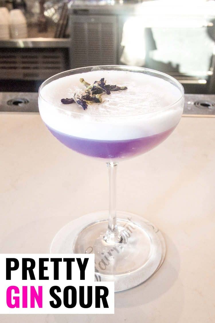 This Empress Gin Sour Is the Prettiest You'll Ever Drink Bacon is Magic