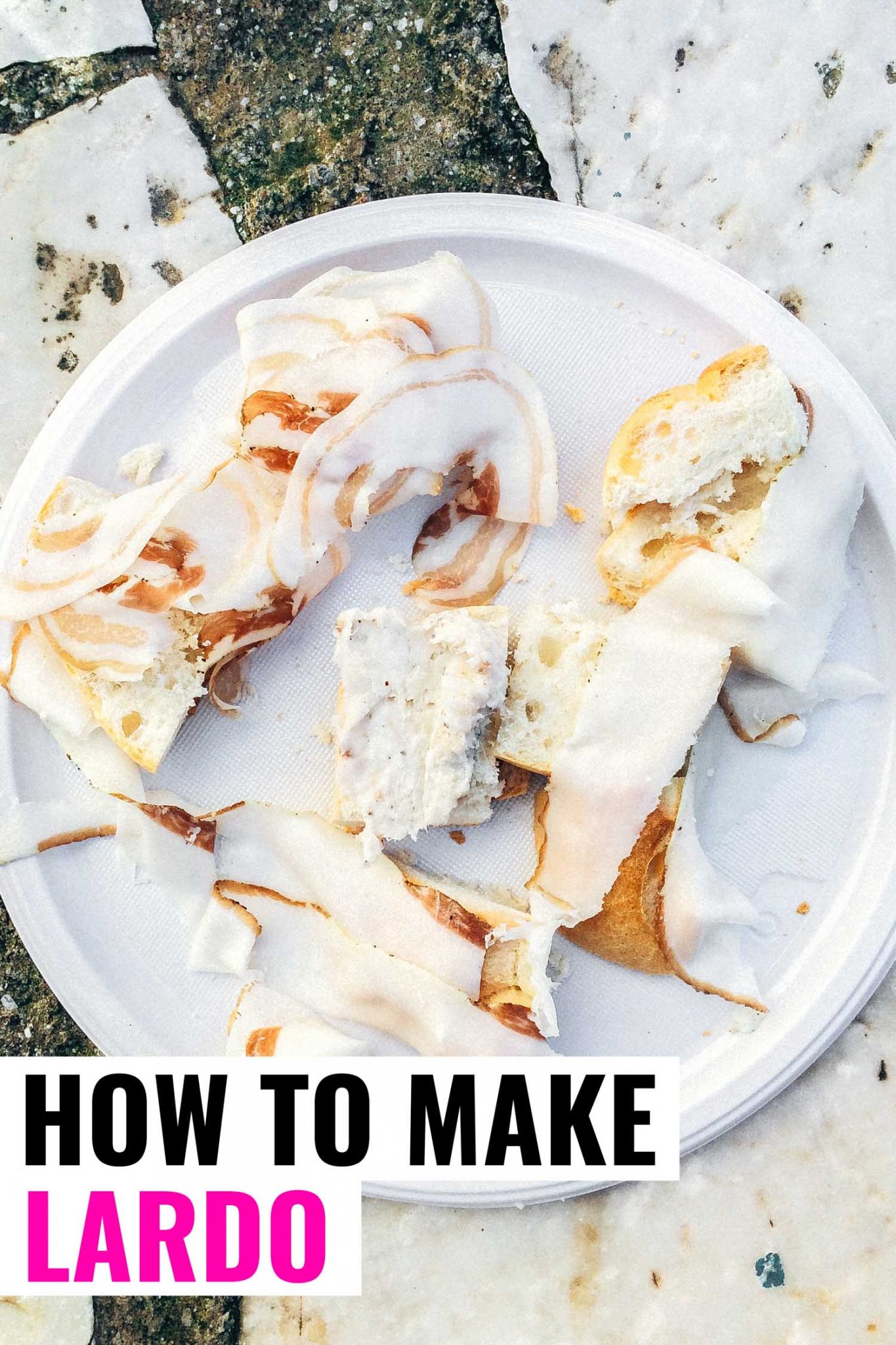 How to Make Lardo Italy's Gift to Pork Lovers Bacon is Magic Food Blog