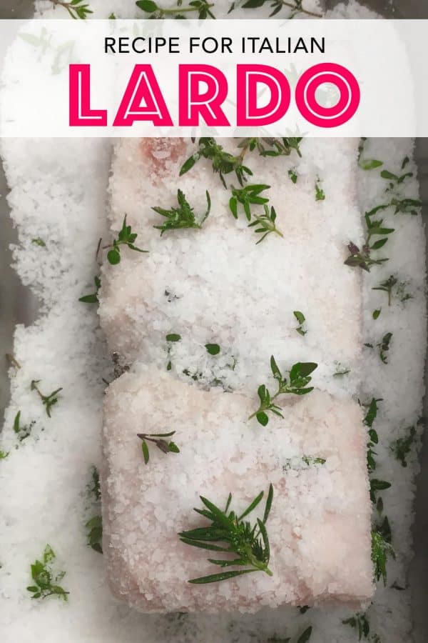 How to Make Lardo Authentic Lardo Recipe from Colonnata Italy