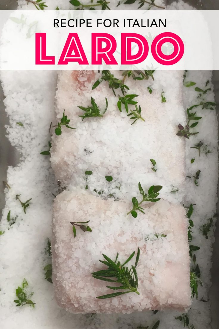 How to Make Lardo Authentic Lardo Recipe from Colonnata Italy