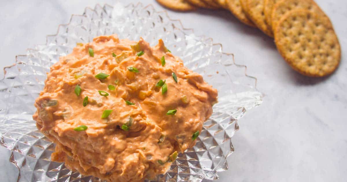 This tomato soup shrimp dip is everything you love about the 80s. Even the snobbiest of foodies can't resist this dip.