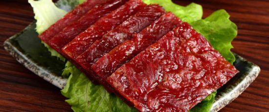 Bakkwa Chinese new year food